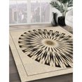thumbnail image 3 of Ahgly Company Machine Washable Indoor Round Transitional Vanilla Gold Area Rugs, 8' Round, 3 of 7