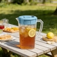 thumbnail image 4 of Cold Drink Jug Pitcher Large Capacity Plastic Beverage Dispenser for Iced Tea Coffee Juice, 4 of 6