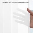 thumbnail image 4 of RXIRUCGD Semi Sheer Curtains For Bedroom 98 Inches Long Grommet Vertical Window Curtains Drapes With Light Through For Living Room, 4 of 7