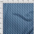 thumbnail image 3 of oneOone Velvet Medium Blue Fabric Abstracts Craft Projects Decor Fabric Printed By The Yard 58 Inch Wide, 3 of 5
