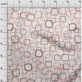 thumbnail image 3 of oneOone Polyester Spandex Brown Fabric Geometric Craft Projects Decor Fabric Printed By The Yard 56 Inch Wide, 3 of 4