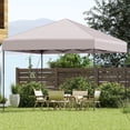 thumbnail image 2 of Costway 10 X 10 FT Pop up Canopy Tent with Portable Carrying Bag 8 Stakes 4 Wind Ropes, 2 of 10