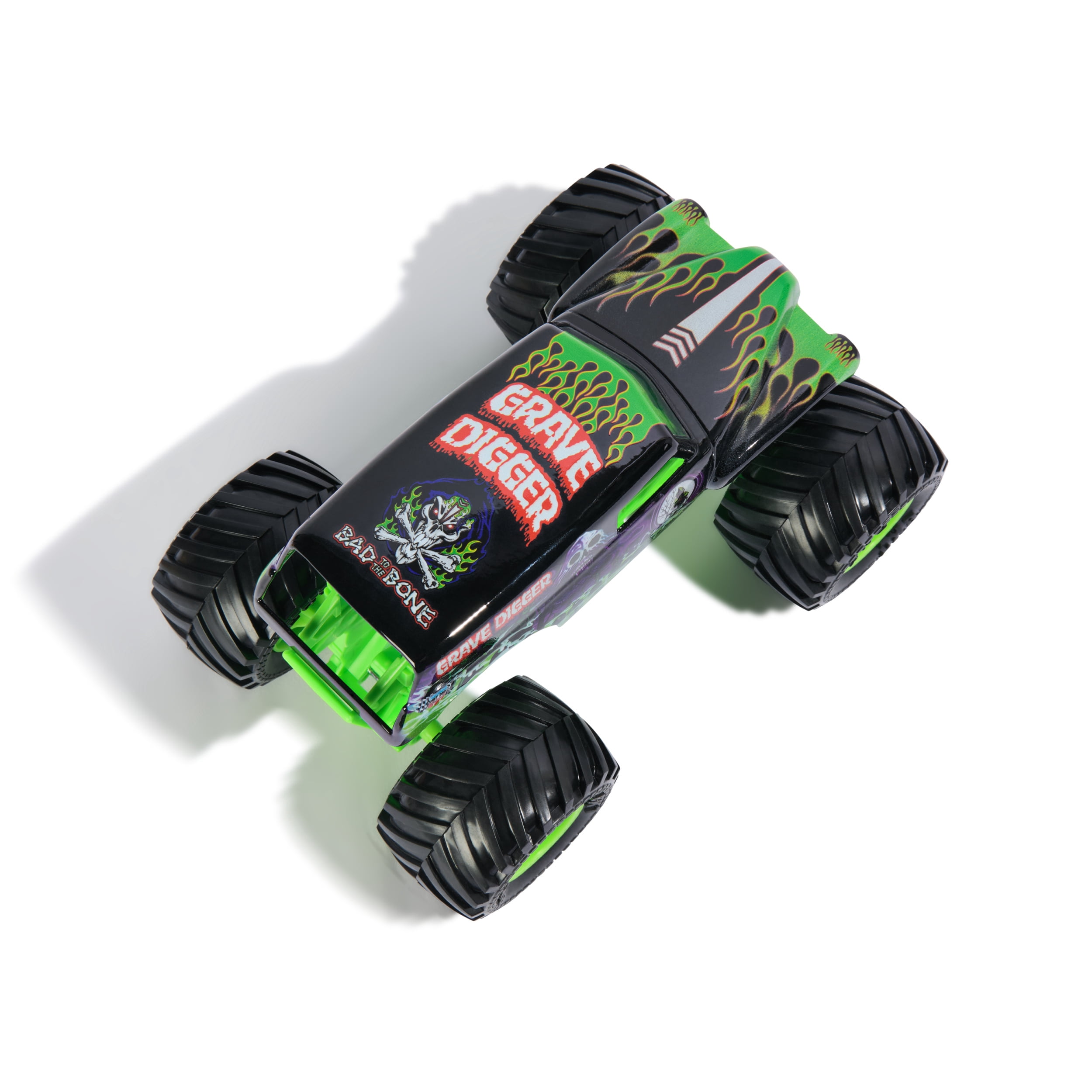 Monster Jam, Monster truck Grave Digger officiel, véhicule en métal moulé à collectionner, échelle 1:24, jouets pour garçons et filles à partir de 3 ans