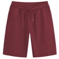 thumbnail image 1 of Plebaso Shorts for Men High Waist Summer Jogging Shorts Drawstring Mens Breathable Loose Casual Shorts, 1 of 3