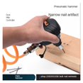 thumbnail image 5 of Mini Air Pneumatic Nailer 8.8MM X 100MM Steel Palm Hammer Decorating Tools 5.5-7bar, 5 of 5