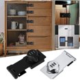 thumbnail image 1 of Password Lock under $5! CQCYD Password Cabinet Lock, Keyless Security Alloy Cam Mechanism Digital Code, Resettable Combination for Drawer Fridge Door Safe, 1 of 9