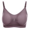 thumbnail image 1 of Women‘s Bra Wireless Maternity Seamless Front Buckle Breastfeeding Bra With Pads Plus Size, 1 of 4