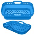 thumbnail image 1 of TIMIFIS Silicone Air Fryer Liner,Air Fryer Silicone Pot Set for Ninjas Dual Air Fryer,Reusable Air Fryer Silicone Baking Tray,Air Fryer Basket for Instant Air Fryer, 1 of 1