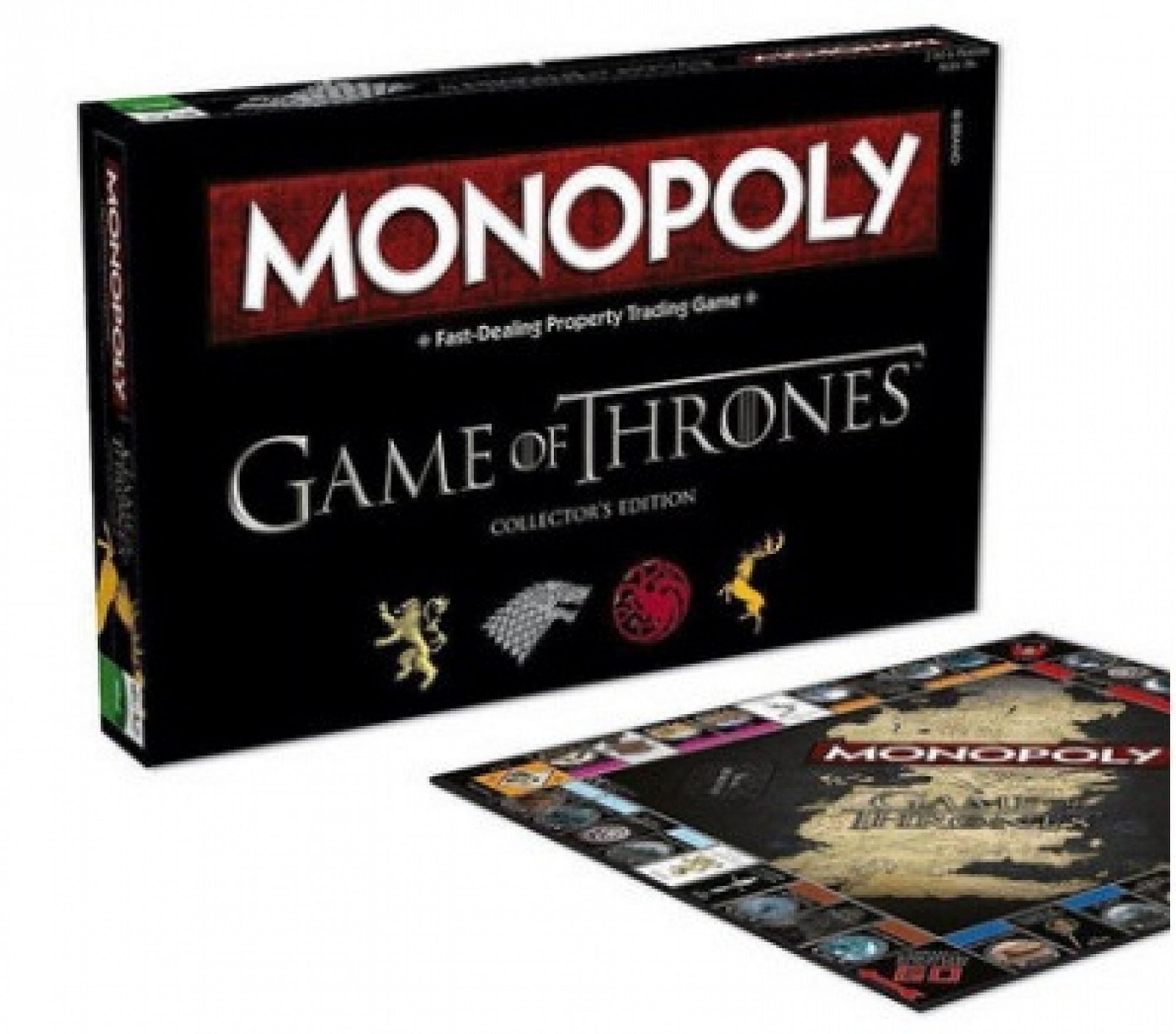 Monopoly: Game Of Thrones, Board Game, Monopoly Board Game, 2-6 Players, Suitable For 18 +-HAPDEN