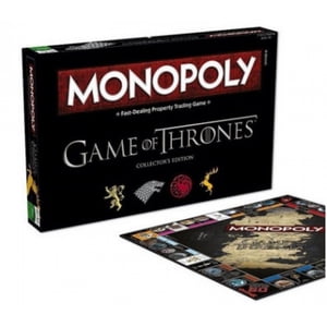 Monopoly: Game Of Thrones, Board Game, Monopoly Board Game, 2-6 Players, Suitable For 18 +-HAPDEN