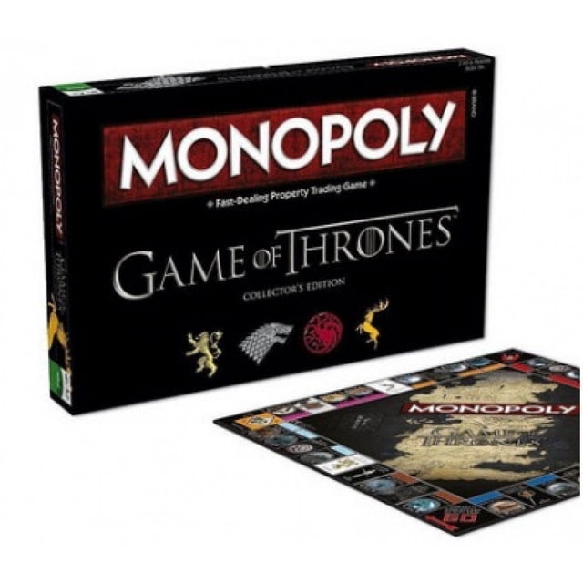 Monopoly: Game Of Thrones, Board Game, Monopoly Board Game, 2-6 Players, Suitable For 18 +-HAPDEN