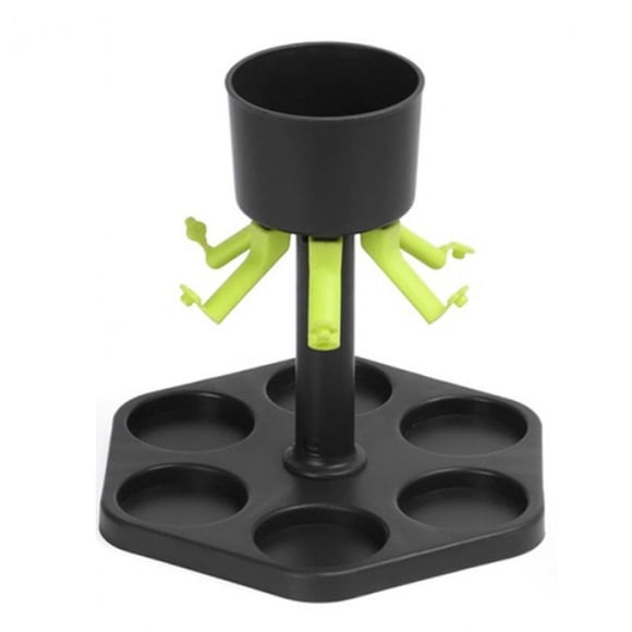 LSLJS 6 Shot Glass Dispenser and Party Liquor Wine Dispenser Party Favors Carrier Bottles Dispenser, Wine Distributor