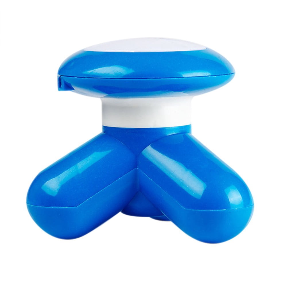USYFAKGH Mini Massager Electric Handheld USB Rechargeable Full Body Massage Blue