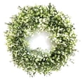 thumbnail image 1 of Christmas Artificial Wreath Realistic - Flower Hanging Wreath Front Door Decor, 1 of 6
