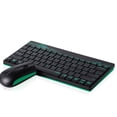 thumbnail image 1 of Rapoo 8000 Combo Clavier et Souris Sans Fil (Vert), 1 of 2