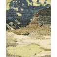 thumbnail image 1 of Ahgly Company Indoor Rectangle Abstract Brown Gold Abstract Area Rugs, 4' x 6', 1 of 6