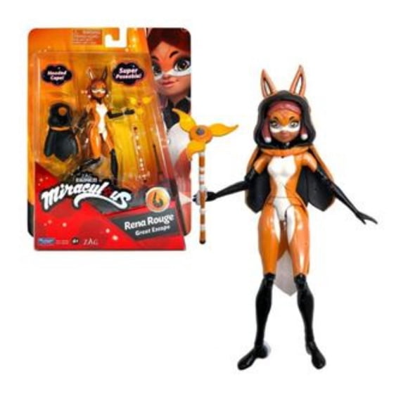 MIRACULOUS MINI-DOLL 12 CM - RENA ROUGE