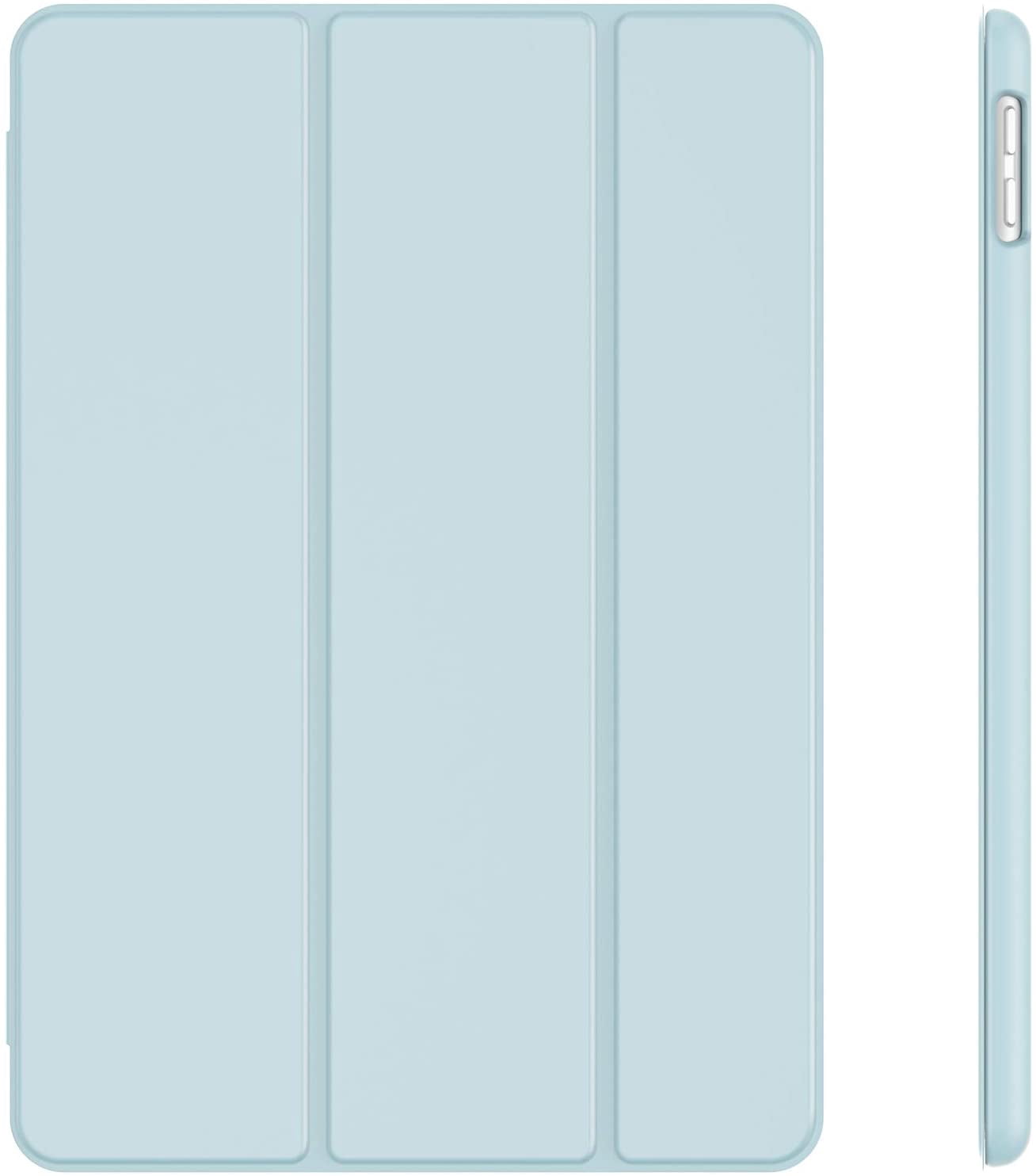 Étui pour Apple iPad 7 (10,2 Pouces, Modèle 2019, 7e Génération), Mise en Veille / Réveil Automatique (Bleu Pâle)