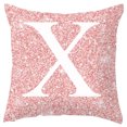 thumbnail image 1 of Housse de Coussin Lettre Décorative Alphabet pour la Maison, 1 of 10