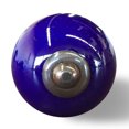 thumbnail image 2 of Knob-it 676685032980 Ensemble de Boutons Ronds Vintage Peints à la Main - Bleu - Lot de 12, 2 of 3