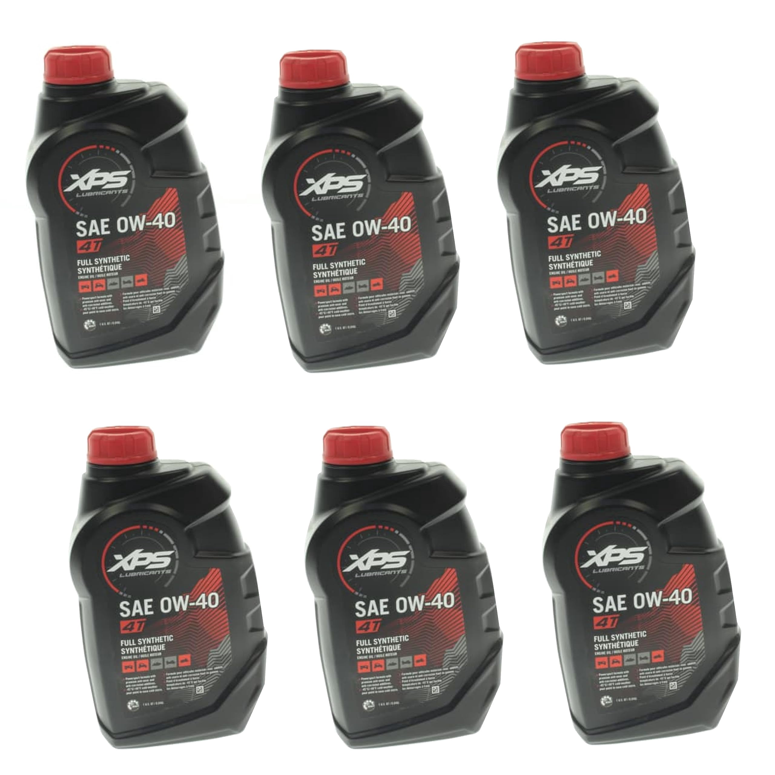 BRP Ski-Doo Can-Am Sea-Doo XPS OEM 4-Stroke Full Synthetic Oil, 6 Quarts, 9779139