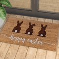 thumbnail image 2 of Agiferg Paillasson de Pâques Œufs de Pâques Rabbit Tapis d'Entrée Antidérapant Intérieur Extérieur pour Maison Patio Décoration Maison, 2 of 7