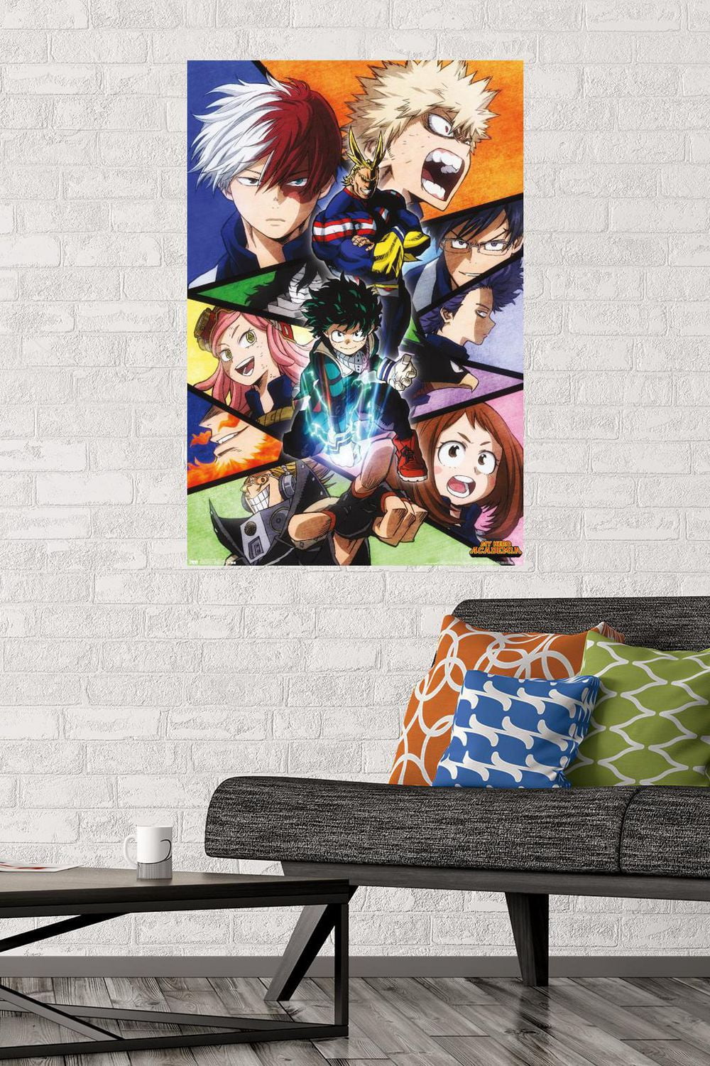 My Hero Academia - Faces Wall Poster