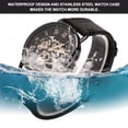 thumbnail image 1 of Watch Chronograph Analogu, Fashionable Leisure Wrist Watch, Leather Semi-automatic Hollow Pattern Men's Mechanical Watch, 1 of 8