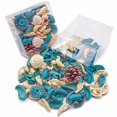 thumbnail image 2 of Sea Shell Potpourri Bag, Fresh Ocean Scent Sea Shell Conch and Rattan Ball Sachets Decorative Spring Fragrance Bowl Filler and Vase Filler by DomeStar, 2 of 10
