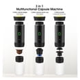thumbnail image 2 of 3 In 1 Portable Coffee Machine Wireless Electric Espresso Coffee Maker For Capsule Coffee Powder Travel Camping Coffee Maker ,RV, Hiking, Office, 2 of 6