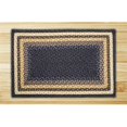 thumbnail image 1 of Earth Rugs 25-079 Lt. Tapis Rectangulaire Bleu-Noir Bleu-Moutarde, 1 of 1