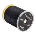 thumbnail image 1 of S SERENABLE Fil de Molette Multifilament Solide en Bobines Standard Fournitures de Molette Noir, 1 of 9