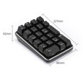 thumbnail image 2 of Mini Smart 2.4G 21 Keys mechanical numpad Numpad Gaming Keyboard for Laptop Blue switch, 2 of 9