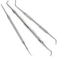 thumbnail image 1 of 3pcs Ingrown toenail tool, Toenail File And Lifters, [ Upgraded ] Professional Surgical Safe Nail Treatment Pedicure Tool Kit Under Nail Cleaner Tools Pain Relief, 1 of 6
