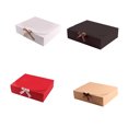 thumbnail image 4 of kurtrusly 5pcs Gift Boxes Birthday Paper Favor Cases Party Anniversary Gift Packing Boxes with Ribbon, White, Large, 4 of 9