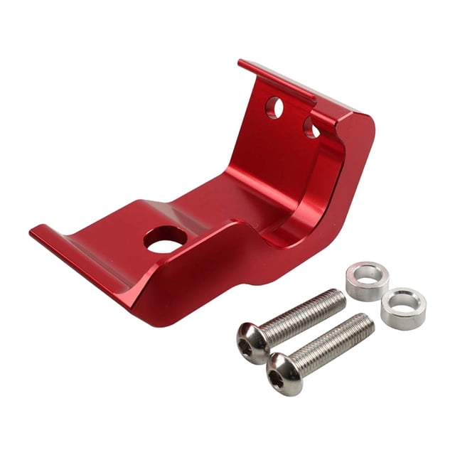 jinwen Base de Protection Antichoc Moteur Multi-Usage Remplace Directement Protecteur d'Amortisseur Rouge