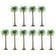 thumbnail image 4 of KLKCMS 10X Model Trees Tree Coconut Palm Park Rainforest Scenery Dioramas H 15cm, 4 of 9