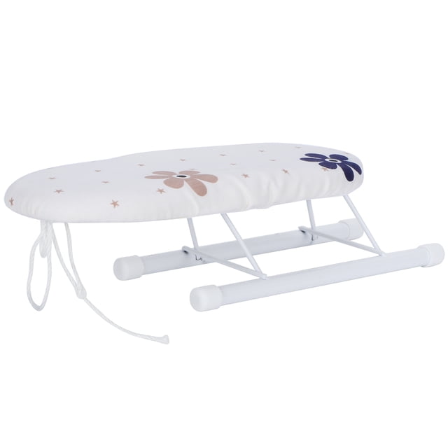Ironing Board, Folding Ironing Board, Multi-Functional For Sleeve Cuff Collar Leg Opening Neckline Flora Bloom,Silver Cloth,Classic Blue Grid,Dark Blue Grid,Classic Grid,Fashion