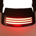 thumbnail image 4 of Tri-Bar LED Rear Tail Brake Fender Tip Light For Harley Street Glide FLHX 2014-2021 (Smoked), 4 of 5