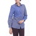 thumbnail image 1 of Women's Casual Shirt BLUE, 1 of 3