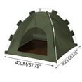 thumbnail image 2 of Foldable Portable House Waterproof Cute Dog Bed Puppies And Other Small Animals Removable And Washable, 2 of 2