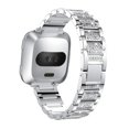 thumbnail image 4 of Fitbit Bracelets Versa 2 pour Femmes Bracelets Fitbit Versa Bracelets Fitbit Versa 3 Bracelet en Acier Inoxydable avec Diamants Bracelet de Montre Bracelet de Remplacement pour Fitbit Versa, 4 of 4