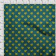 thumbnail image 3 of oneOone Silk Tabby Fabric Rabbit Block Printed Fabric 1 Yard 42 Inch Wide, 3 of 4