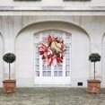 thumbnail image 4 of AMERTEER Baseball Door Wreath Handmade Hanging Wreath Welcome Sign for Home Door Decoration, 4 of 10