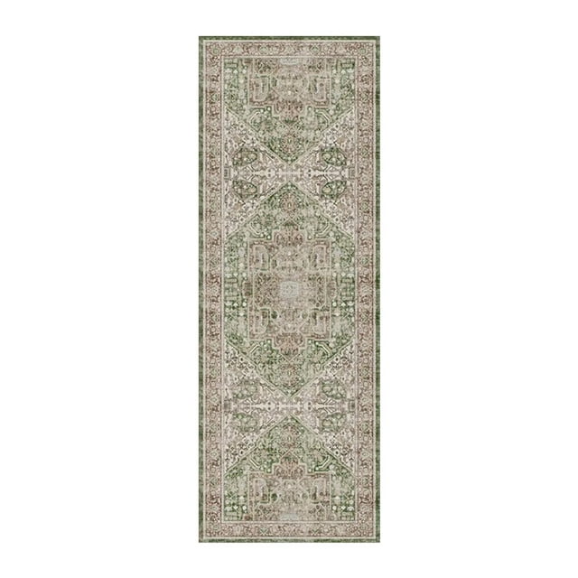 Bohemian Style Modern Carpet Hallway 50*140cm Non-Slip Washable Area Rug, Long Strip Carpet for Kitchen Hallway Laundry Room Bbedroom