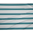 thumbnail image 4 of oneOone Polyester Lycra Teal Green Fabric Stripe Block Craft Projects Decor Fabric Printed By The Yard 56 Inch Wide, 4 of 4