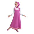 thumbnail image 1 of Kid's Masha and the Bear Masha Costume, 1 of 6