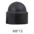 thumbnail image 3 of ZheElen 10 Pieces Bolts Nut Protection Caps Wheel Dust-proof Sleeve Exposed Hexagon Anti-Rust Auto Bolts Hardware Cover Black/8x13cm 1Set, 3 of 6