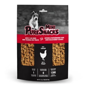 Mini-PureSnacks Air Dried Trainers, Chicken, 396g