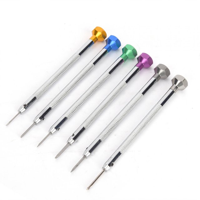 Watchmakers Screwdrivers, Portable Screwdriver Screwdriver Set, For Sunglass DIY Projects Repair